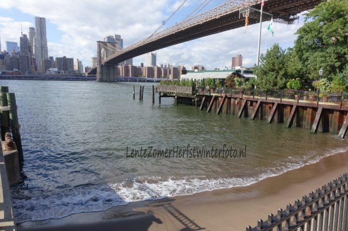Brooklyn Bridge New York-Zomer 2019